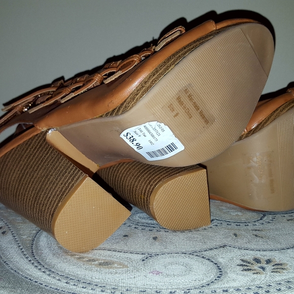 Deb Peep-Toe Mules/ Block Heels - Picture 6 of 7